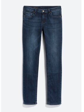 Kut from the Kloth Maribel Straight Leg Jean Navy Straight Jeans 8S Short